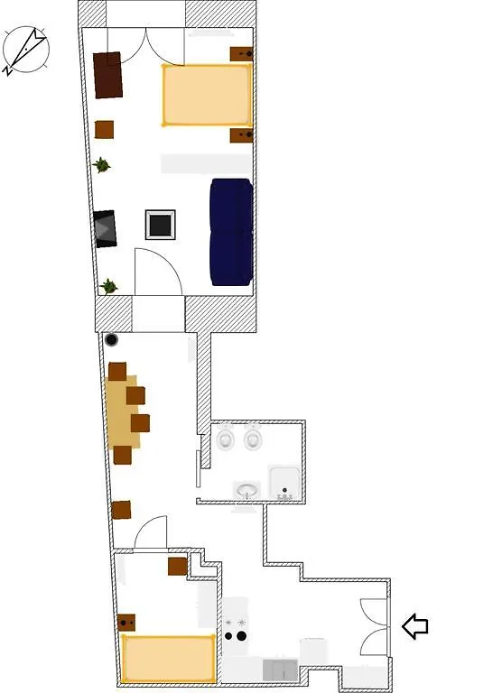 Appartement New Astoria à Budapest Hongrie